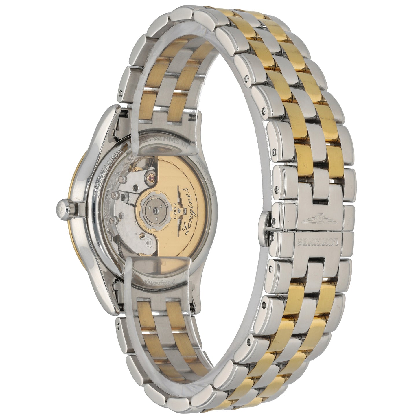 Longines Flagship L4.774.3 36mm Bi-Colour Watch