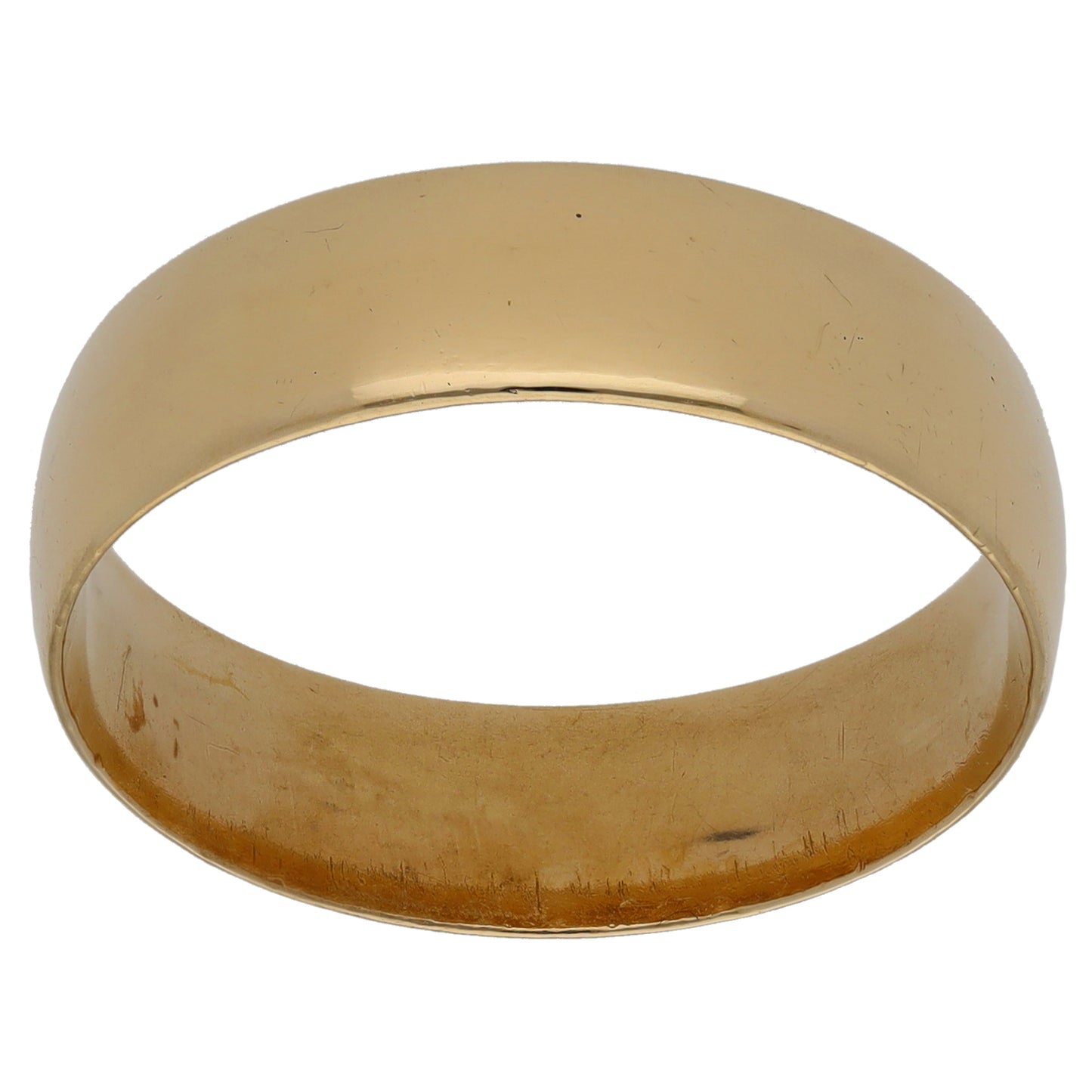 9ct Gold Plain Wedding Ring Size V