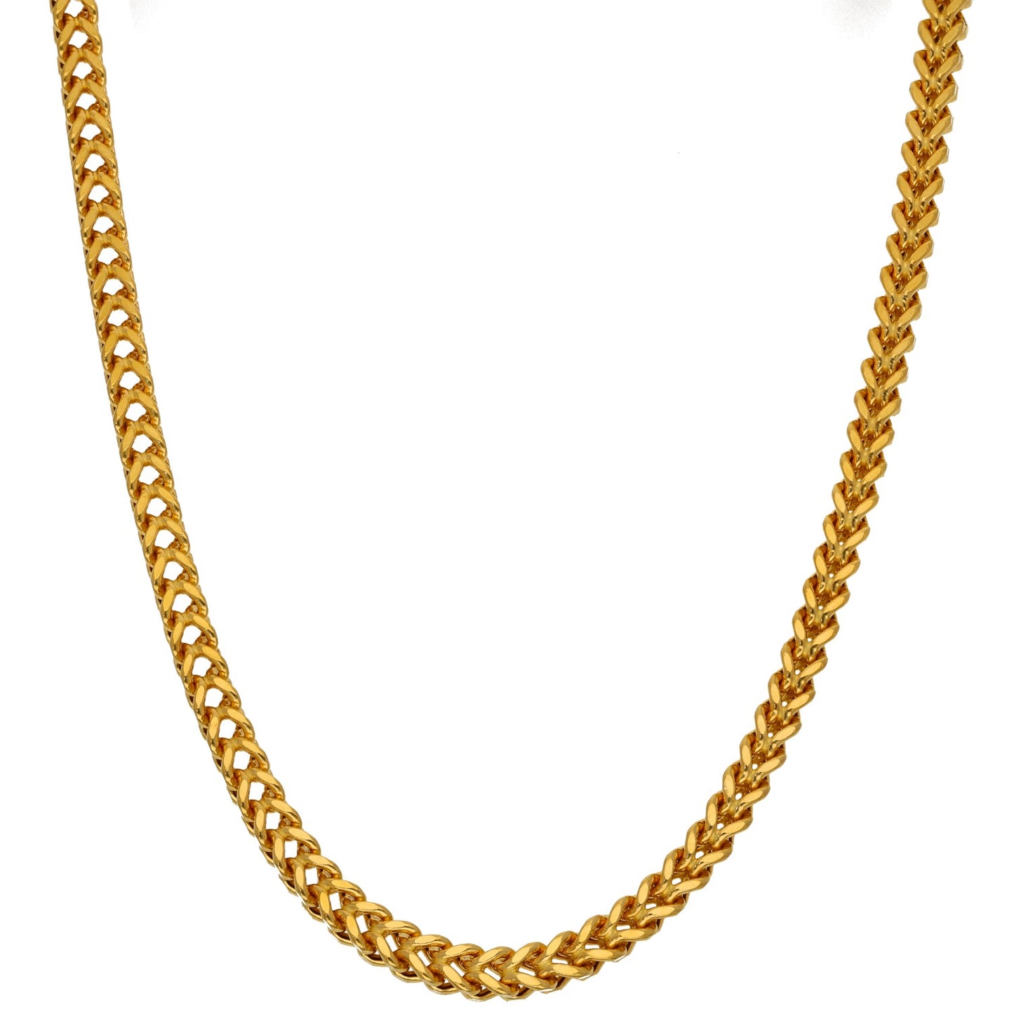 22ct Gold Foxtail Chain 22"