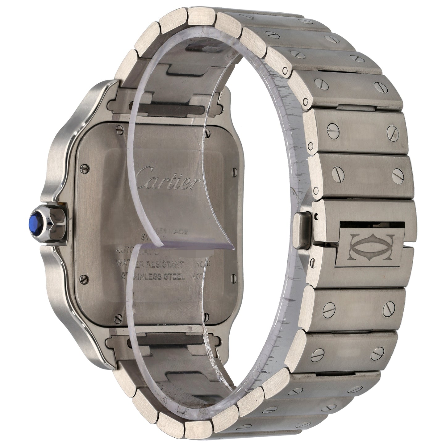 Cartier Santos 4072 39.8mm Stainless Steel Watch