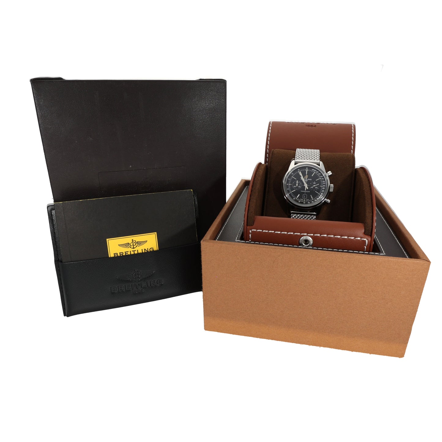 Breitling Transocean A41310 38mm Stainless Steel Watch