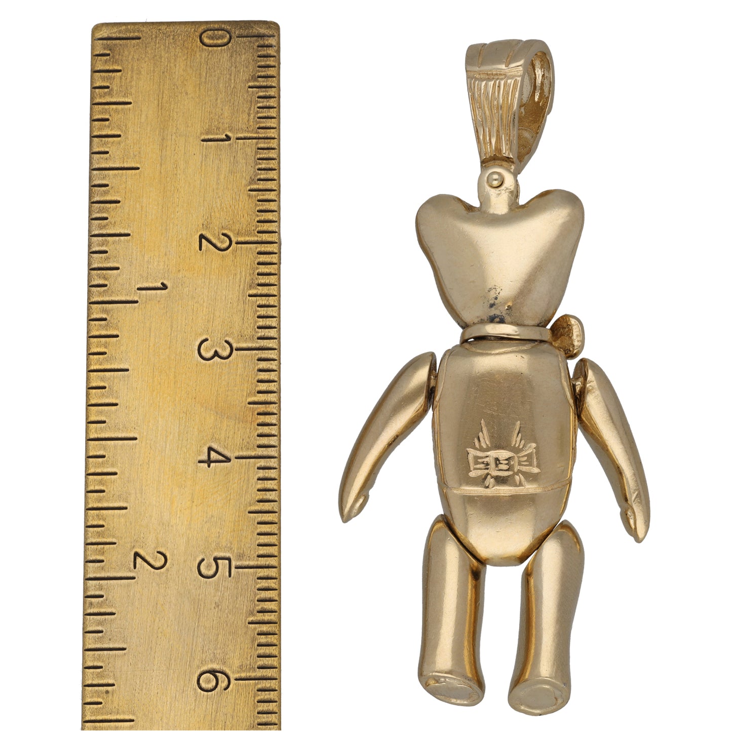 9ct Gold Imitation Teddy Bear Pendant