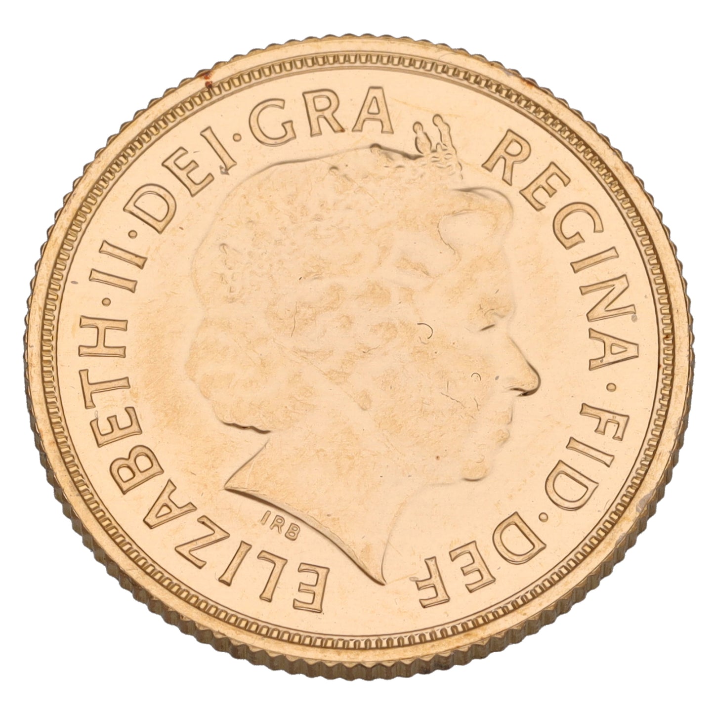 22ct Gold Queen Elizabeth II Full Sovereign Coin 2014