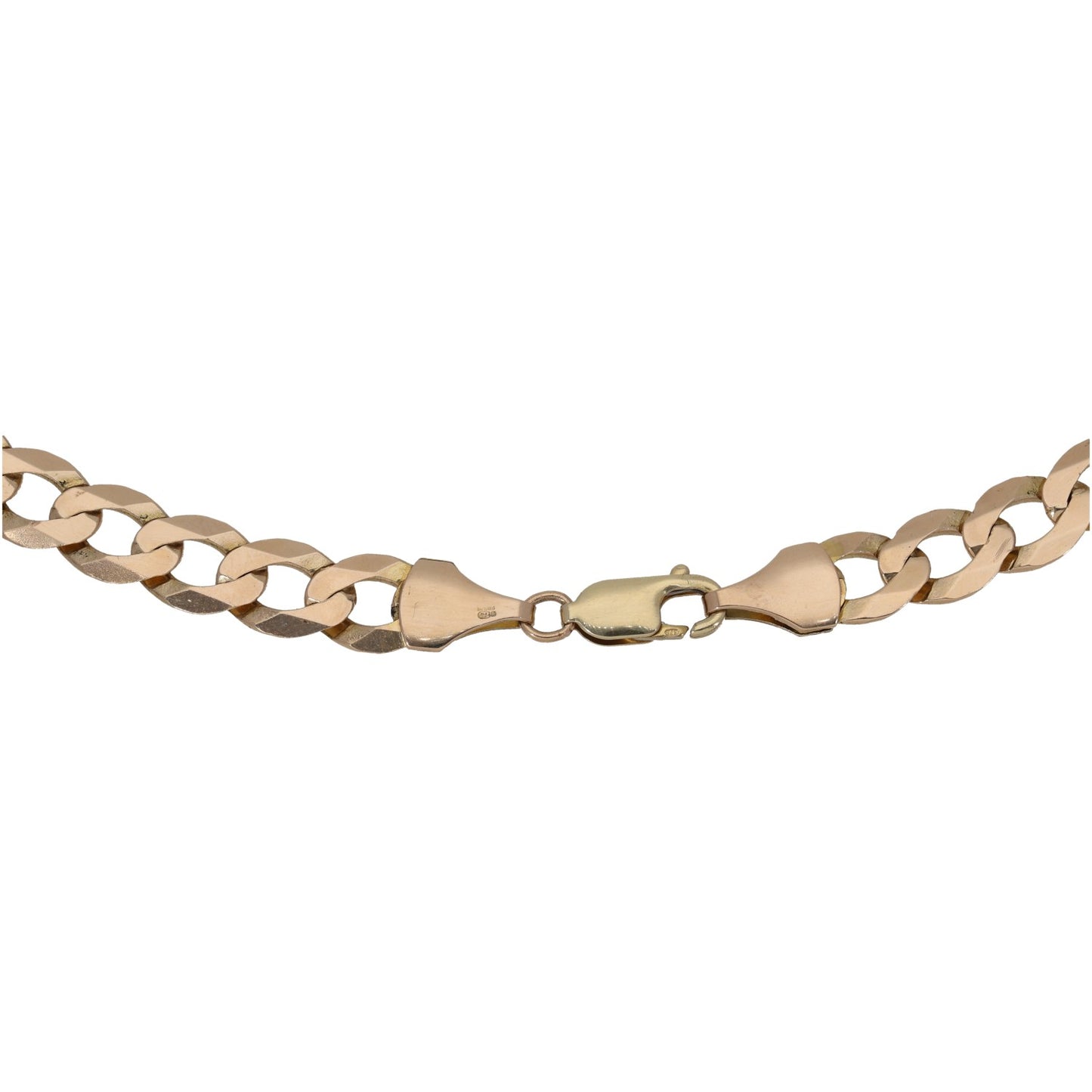 9ct Gold Curb Chain 20"