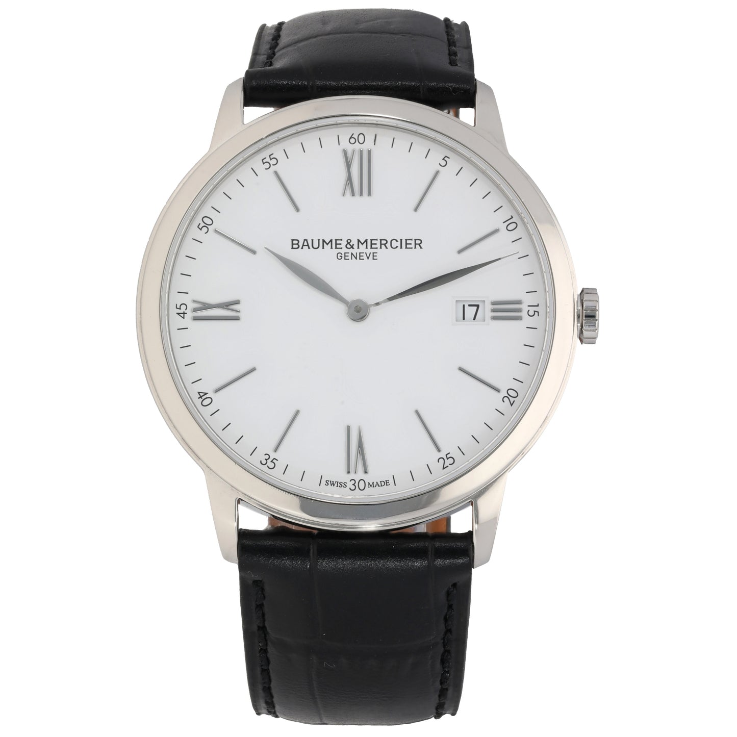 Baume Et Mercier Classima 65809 40mm Stainless Steel Watch