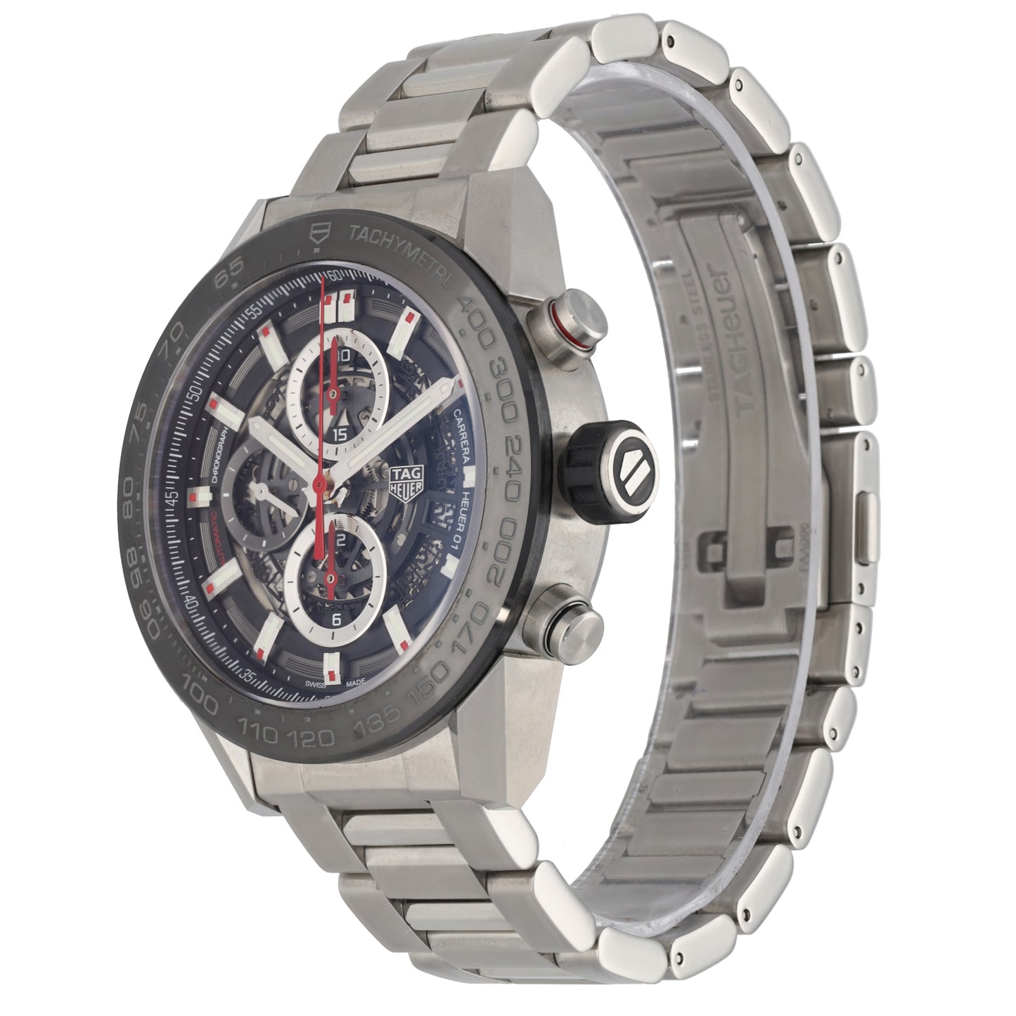 Tag Heuer Carrera CAR2A1W 43mm Stainless Steel Watch