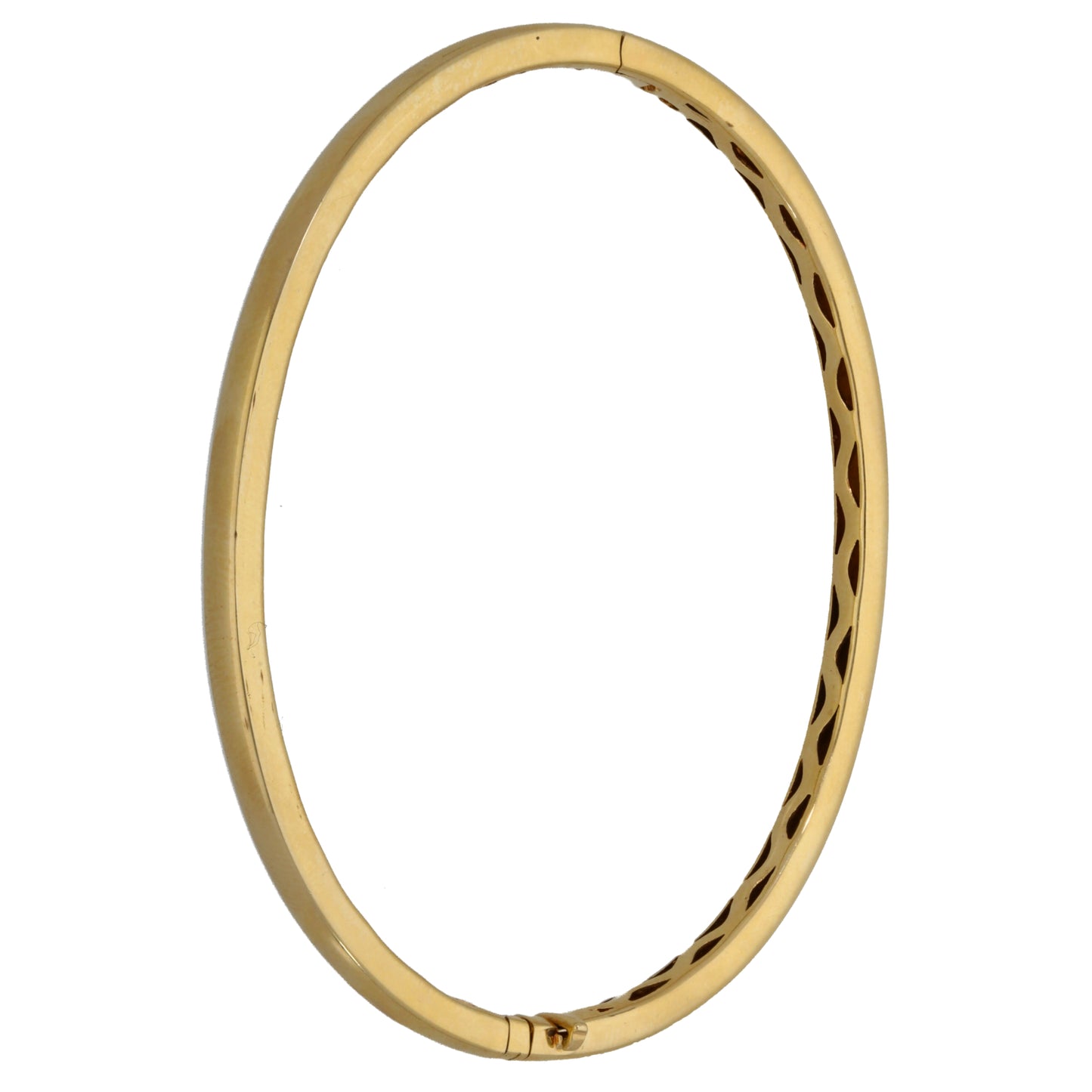 9ct Gold Hinged/Clasp Bangle