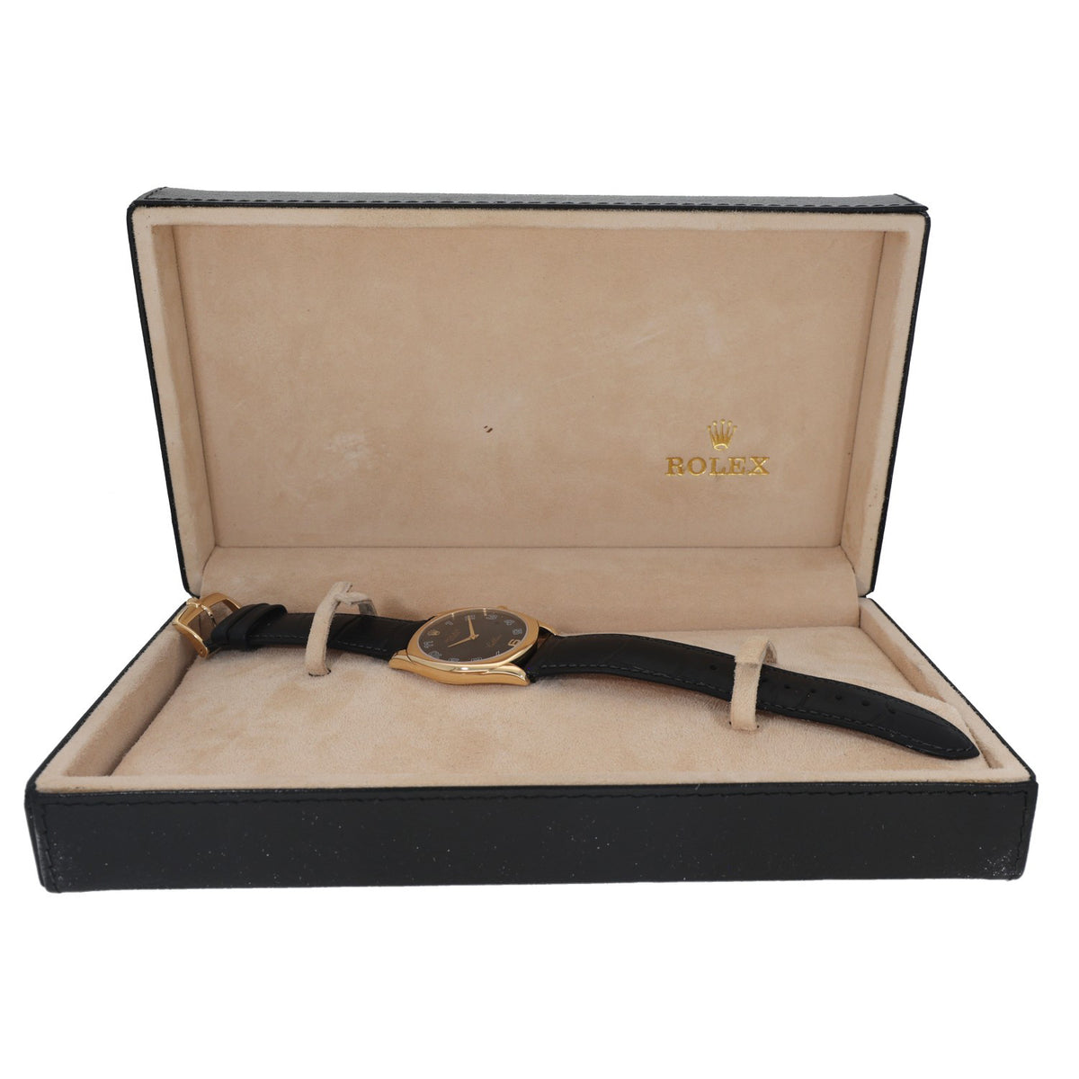 Rolex Cellini Danaos 4233/8 33mm Gold Watch