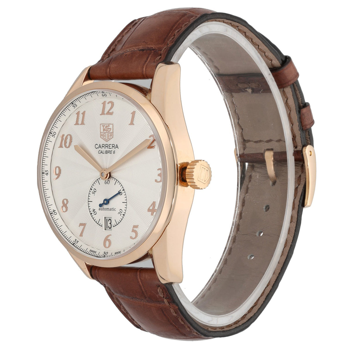Tag Heuer Carrera WAS2140 39mm Gold Watch