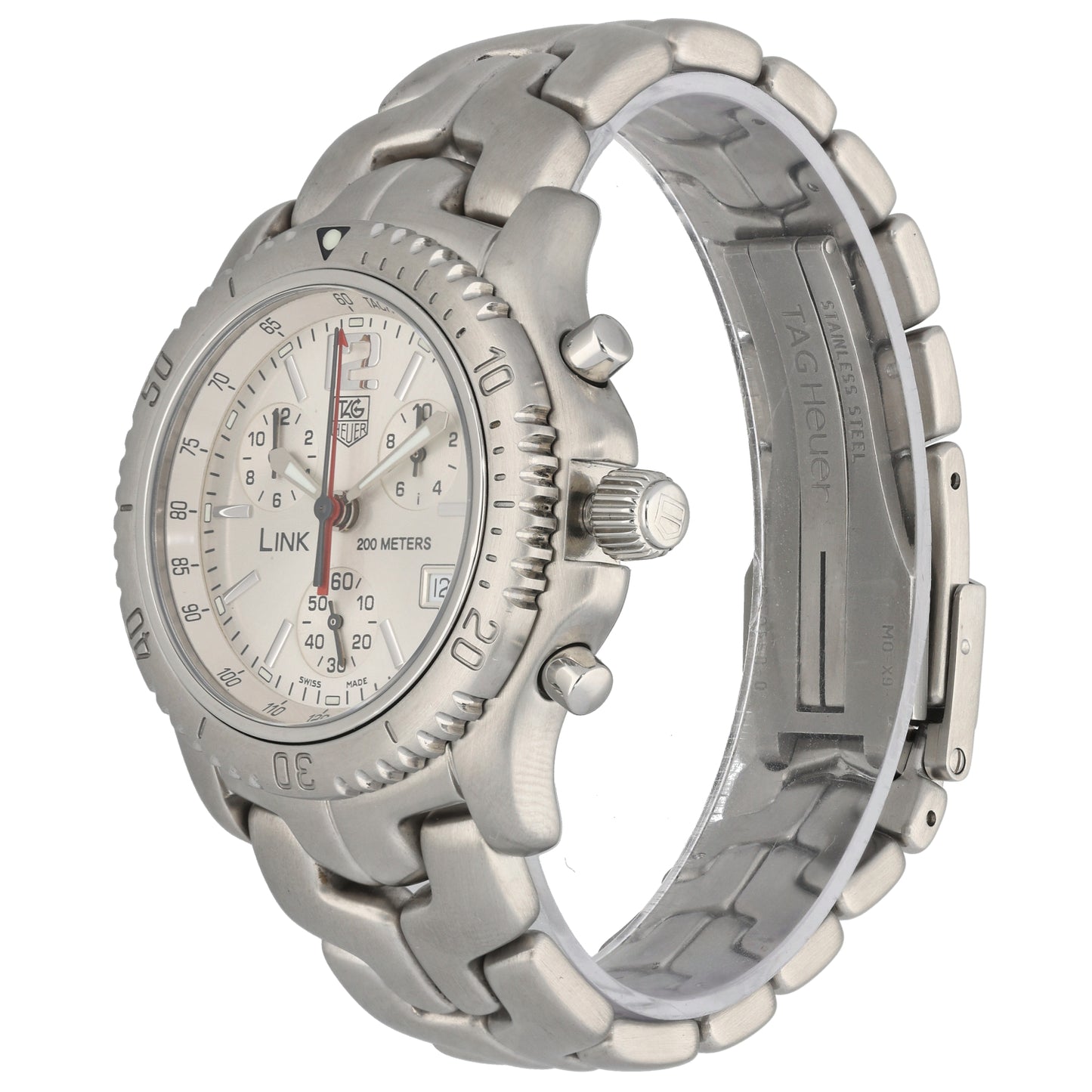 Tag Heuer Link CT1116 44mm Stainless Steel Watch