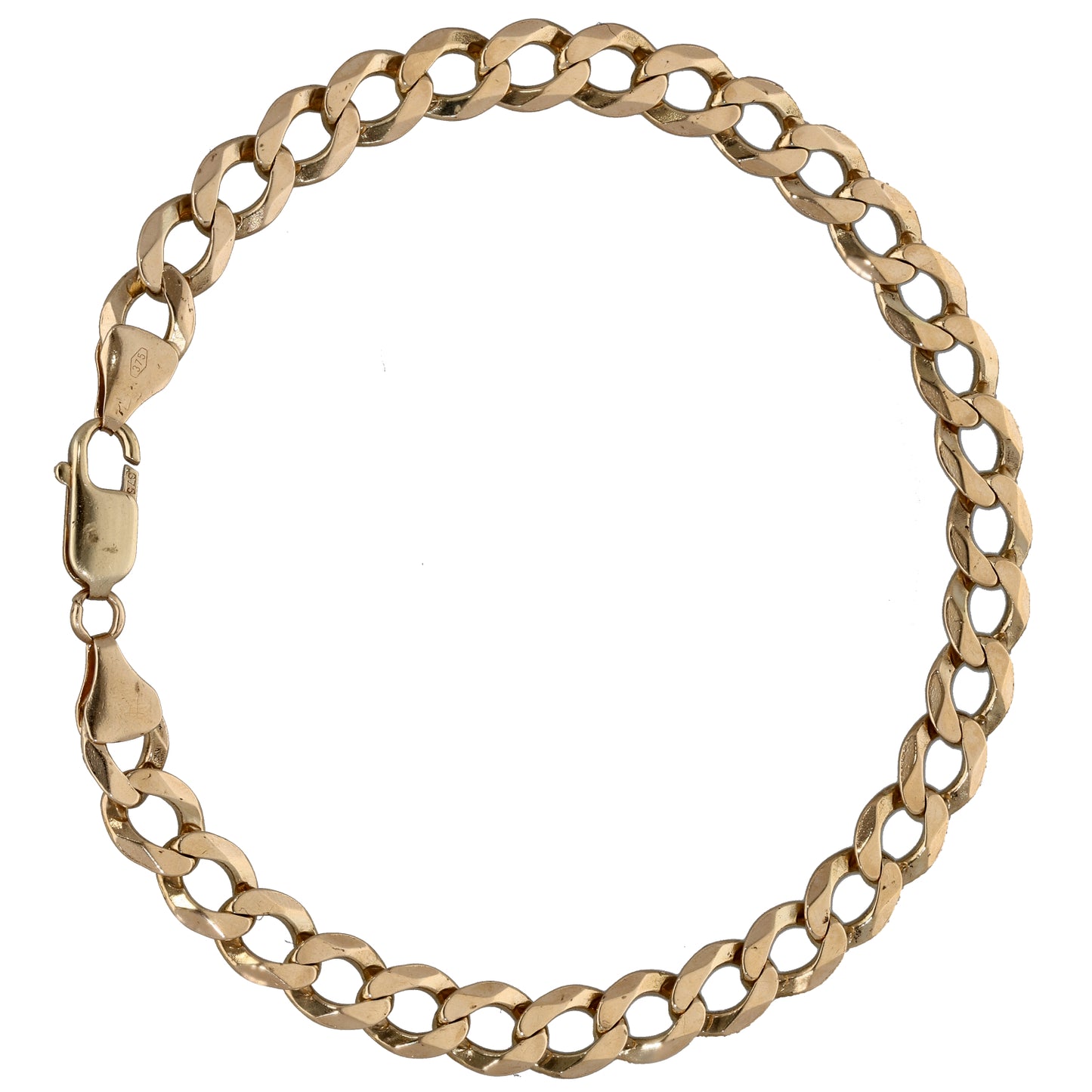 9ct Gold Curb Bracelet