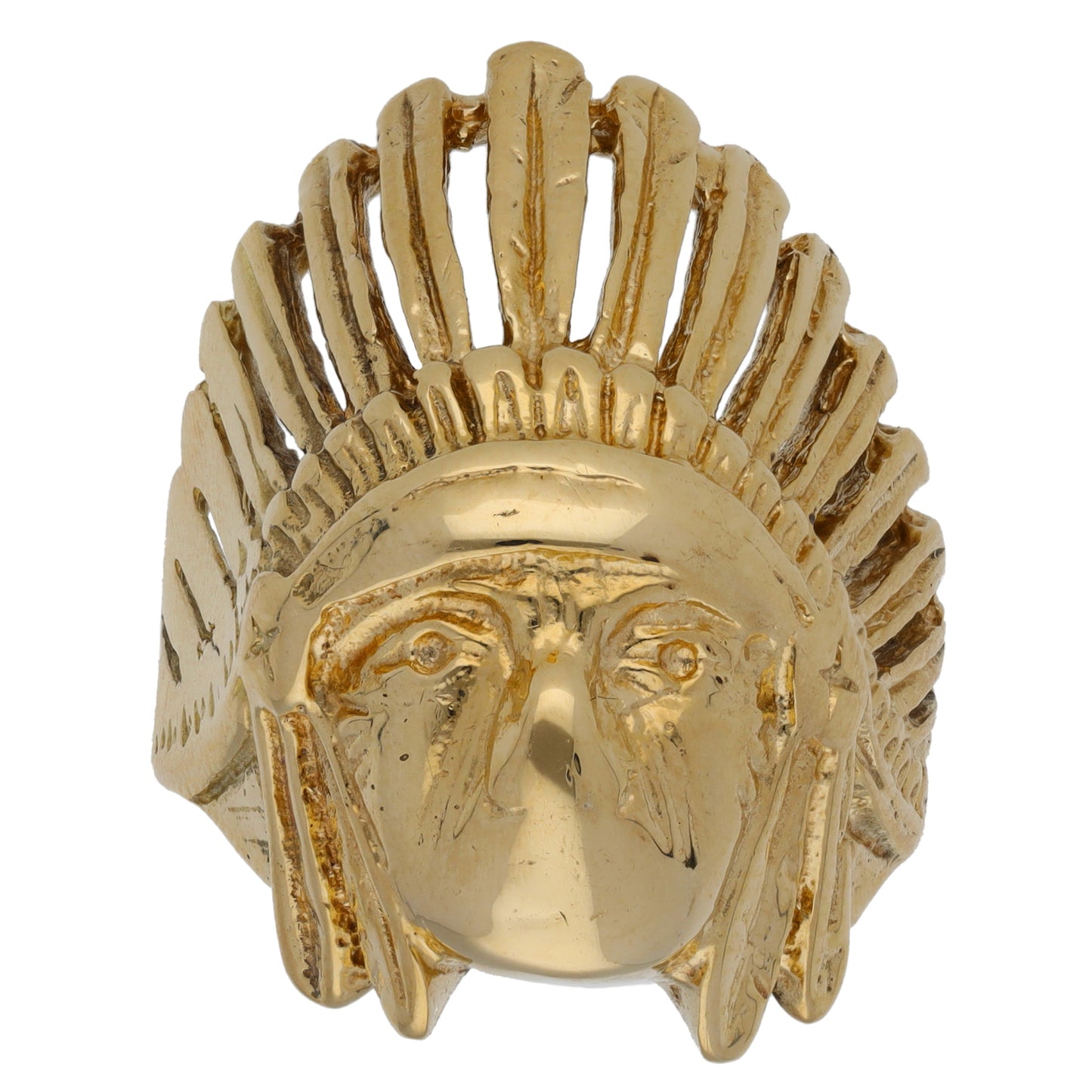 9ct Gold Alternative Ring Size S