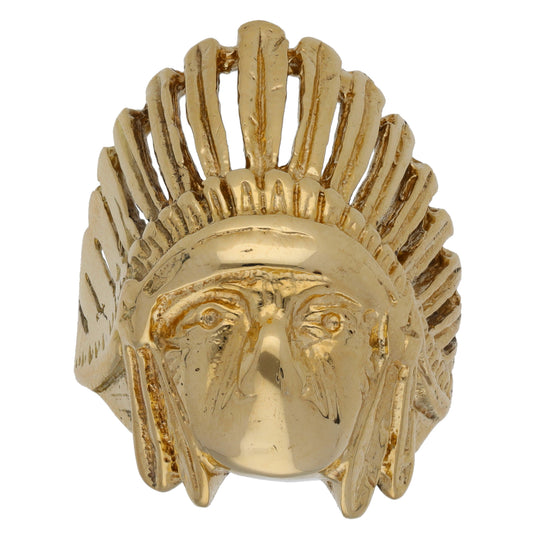 9ct Gold Alternative Ring Size S