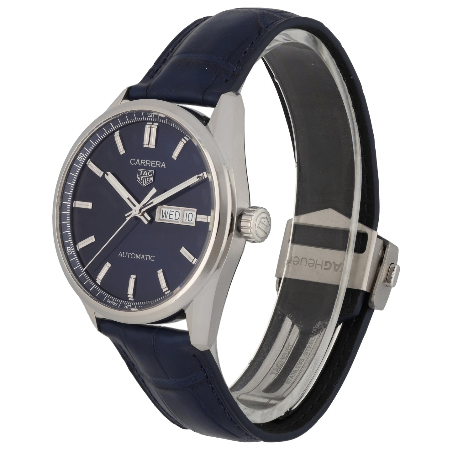 Tag Heuer Carrera WBN2012 41mm Stainless Steel Watch