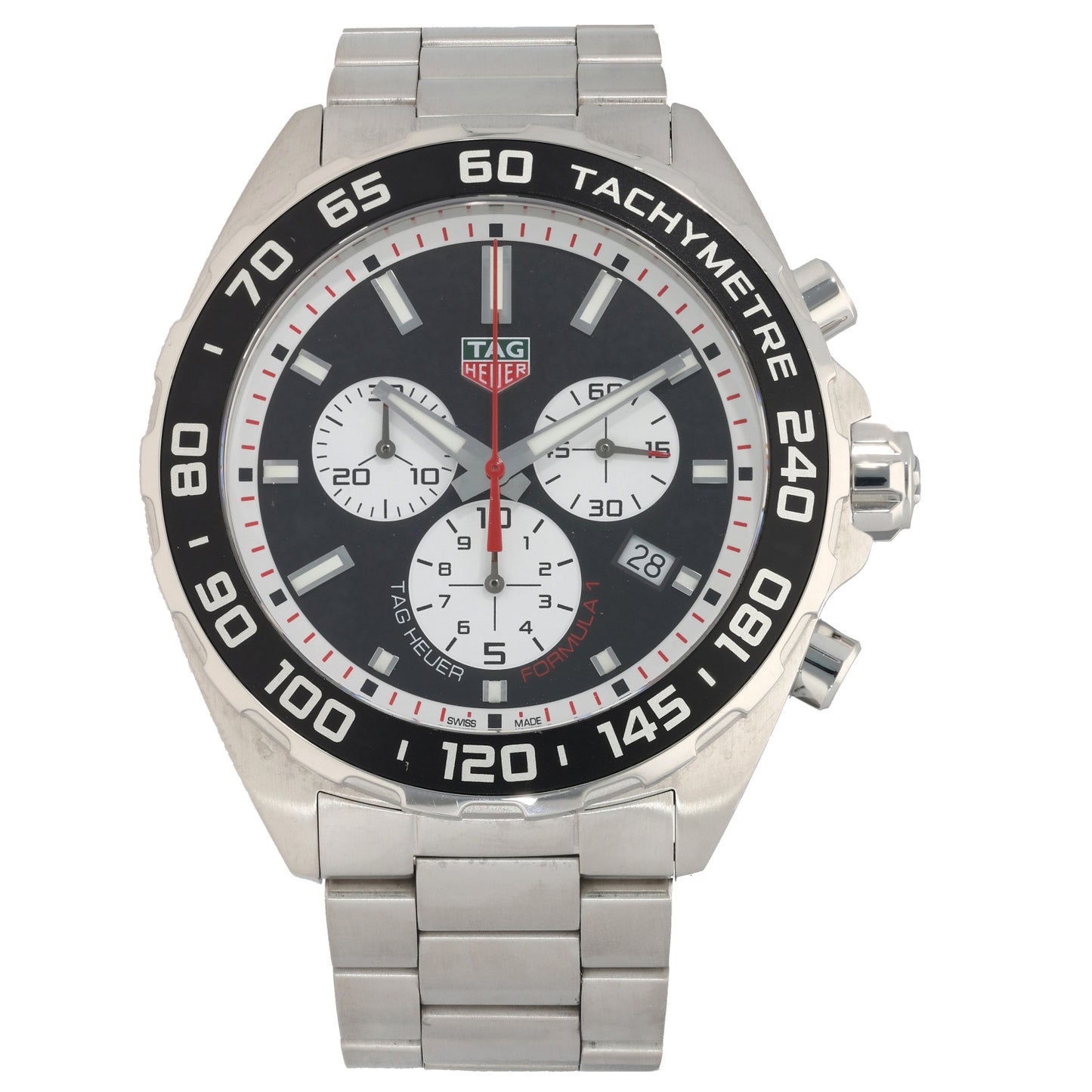 Tag Heuer Formula 1 CAZ101E 43mm Stainless Steel Watch