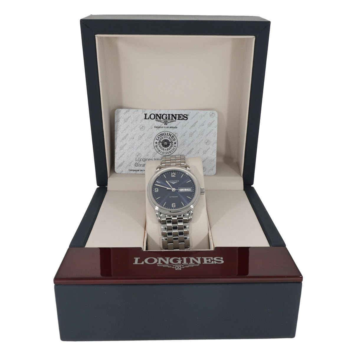 Longines Flagship L4.799.4 36mm Stainless Steel Watch