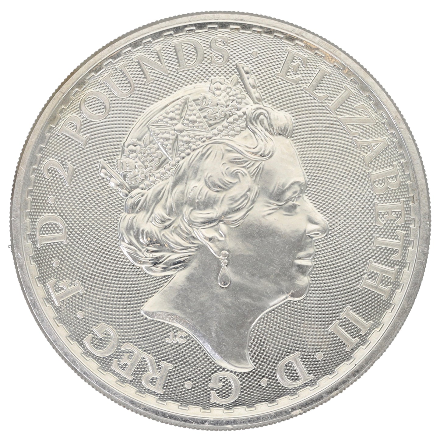 Fine Silver Queen Elizabeth II 1 OZ Britannia Coin 2021