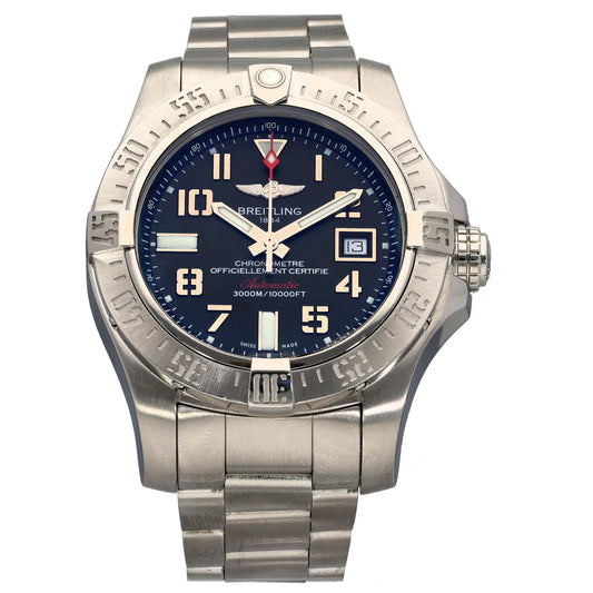 Breitling Chronomatic A17331 45mm Stainless Steel Watch