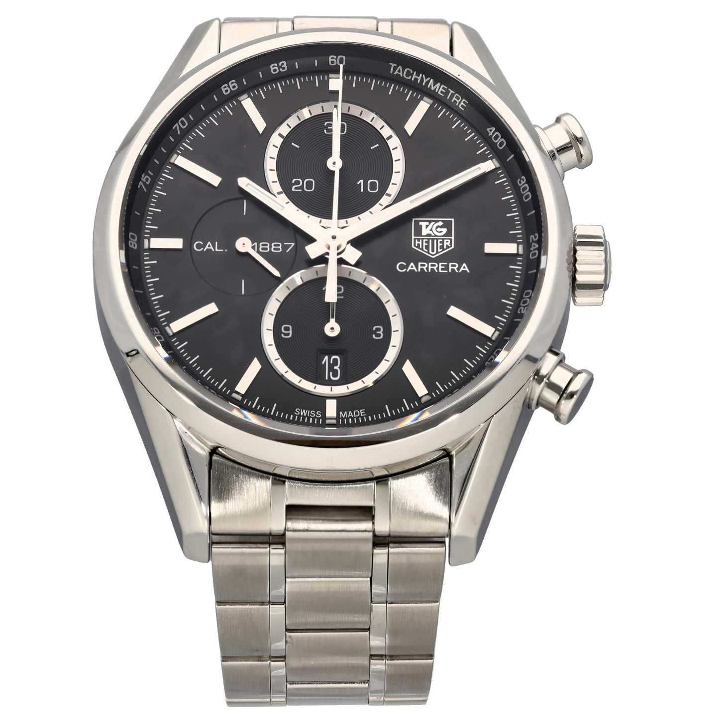 Tag Heuer Carrera CAR2110-2 41mm Stainless Steel Watch