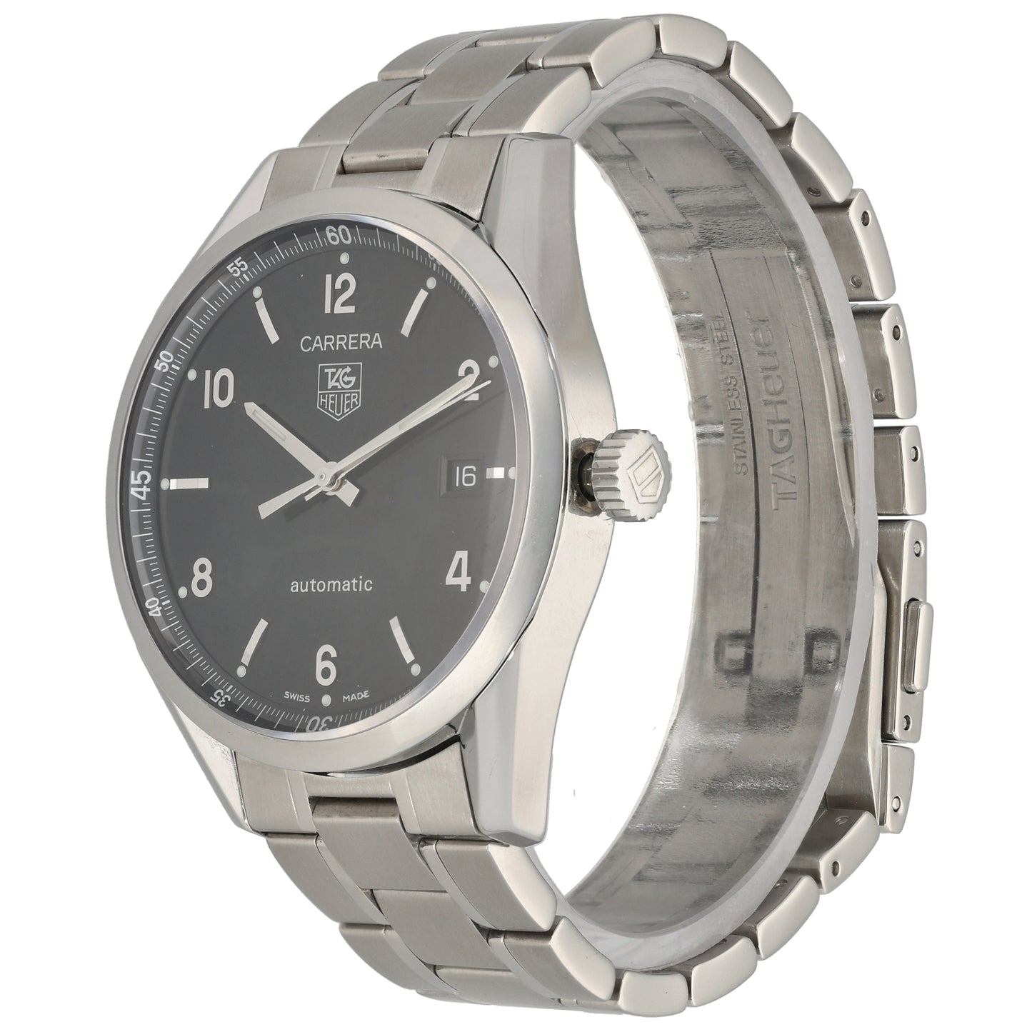 Tag Heuer Carrera WV211B 39mm Stainless Steel Watch