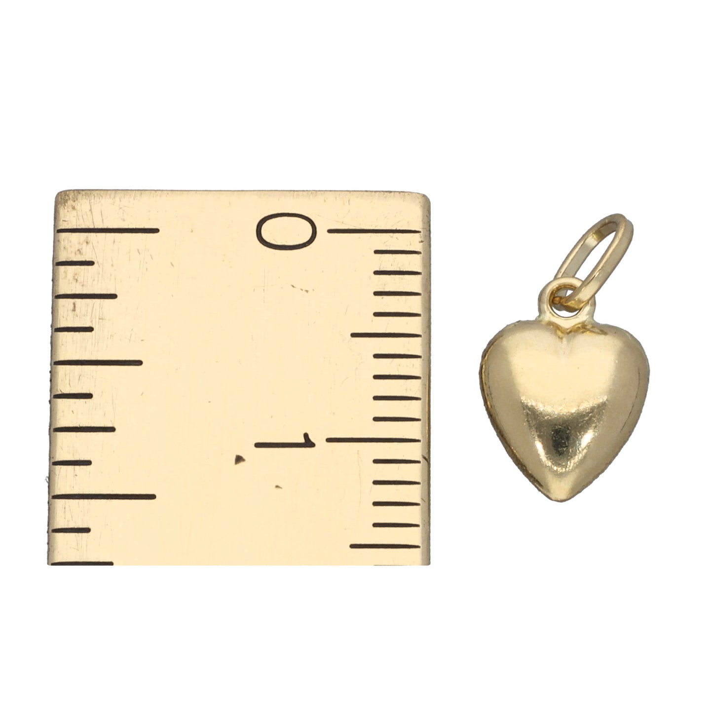 New 9ct Gold Stardust Heart Pendant