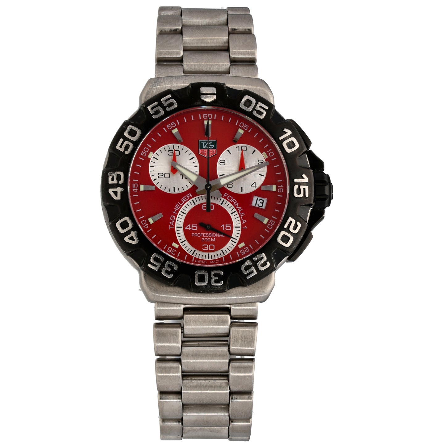 Tag Heuer Formula 1 CAH1112 41mm Stainless Steel Watch