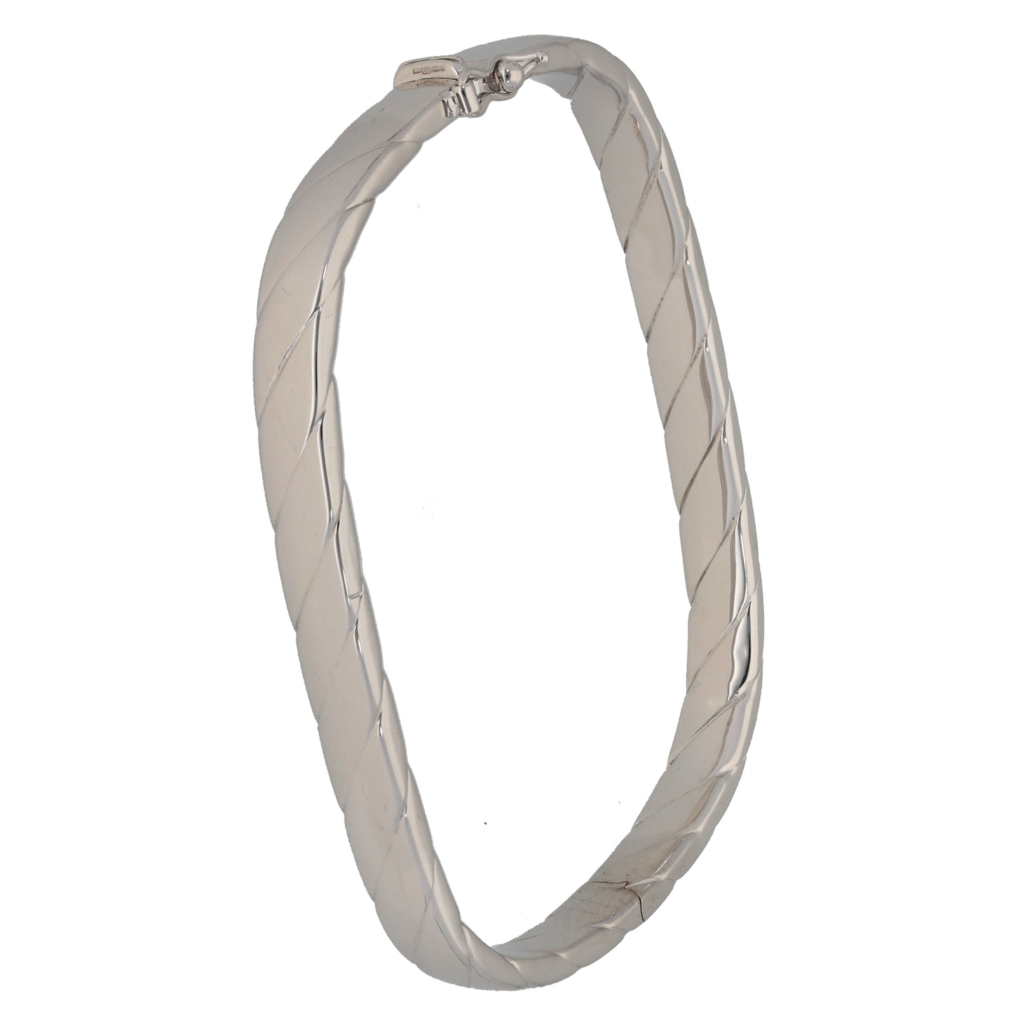 9ct Gold Hinged/Clasp Bangle