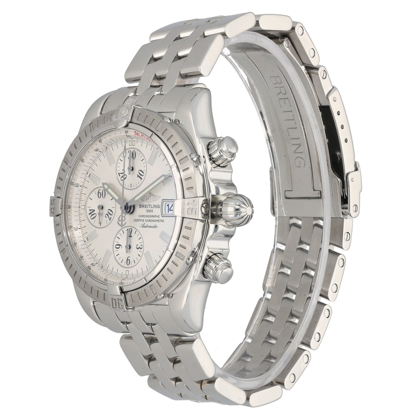 Breitling Chronomat Evolution A13356 44mm Stainless Steel Watch