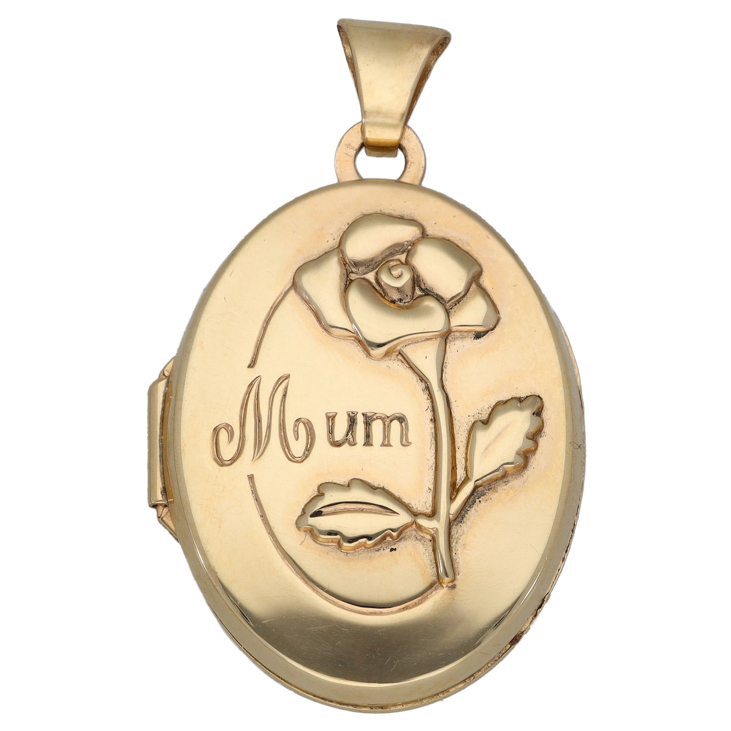 9ct Gold Family Locket Pendant
