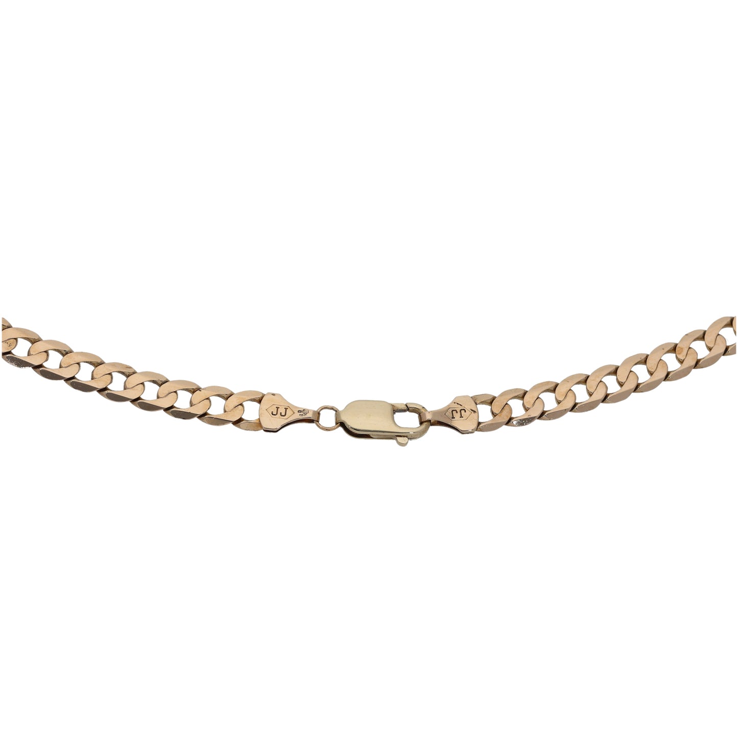 9ct Gold Curb Chain 24"