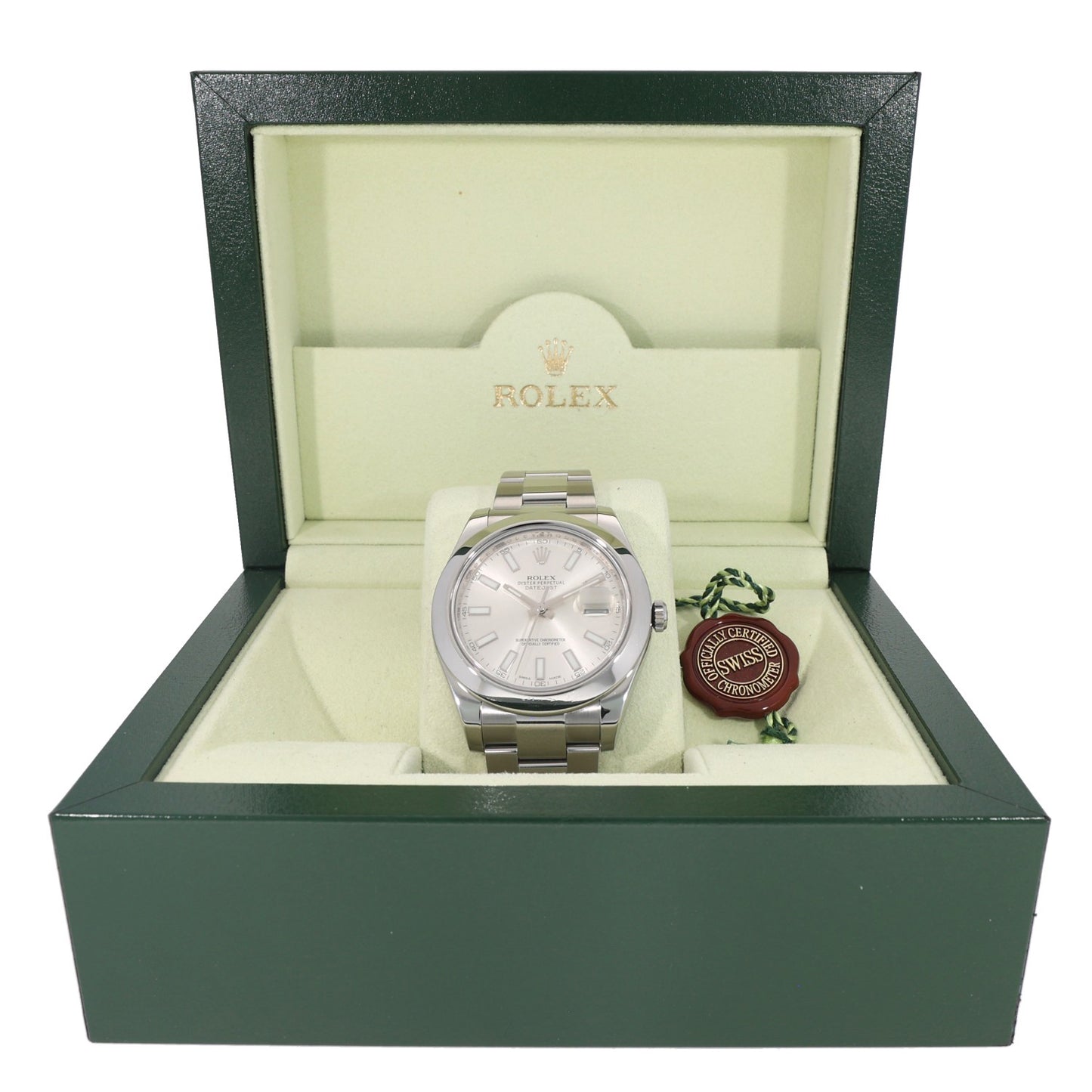 Rolex Datejust II 116300 41mm Stainless Steel Watch