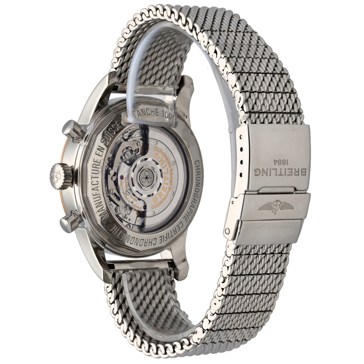Breitling Transocean Chronograph UB0152 43mm Bi-Colour Watch