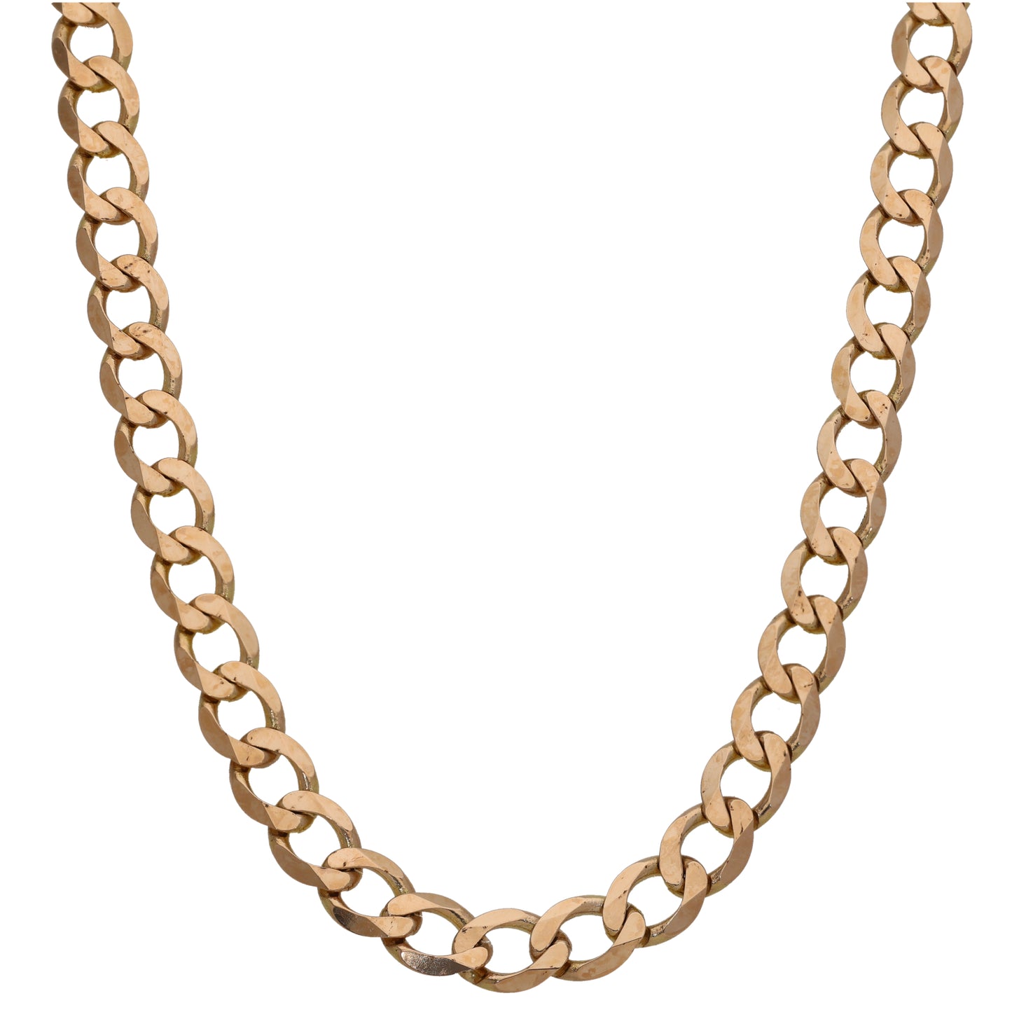9ct Gold Curb Chain 20"