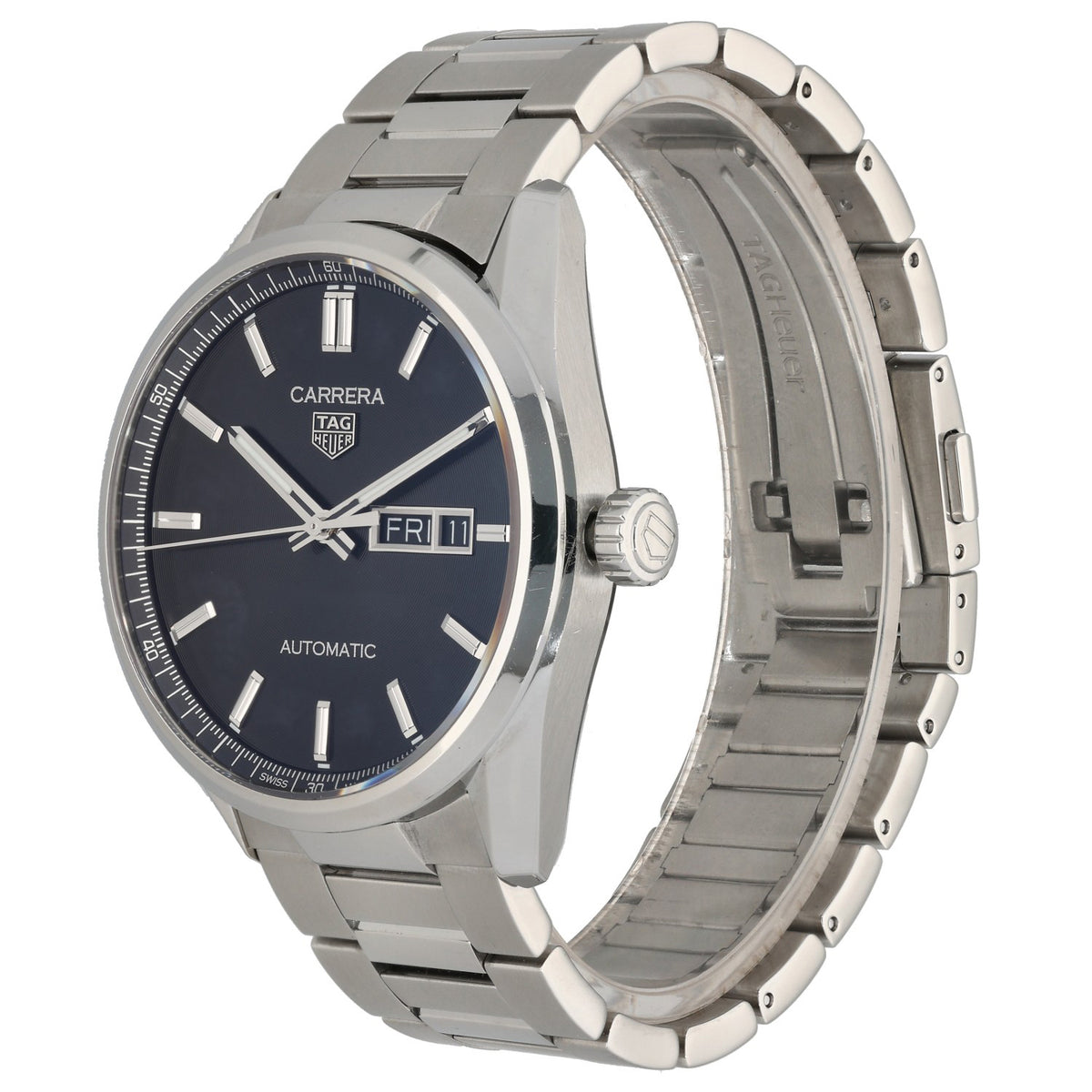 Tag Heuer Carrera WBN2010 41mm Stainless Steel Watch