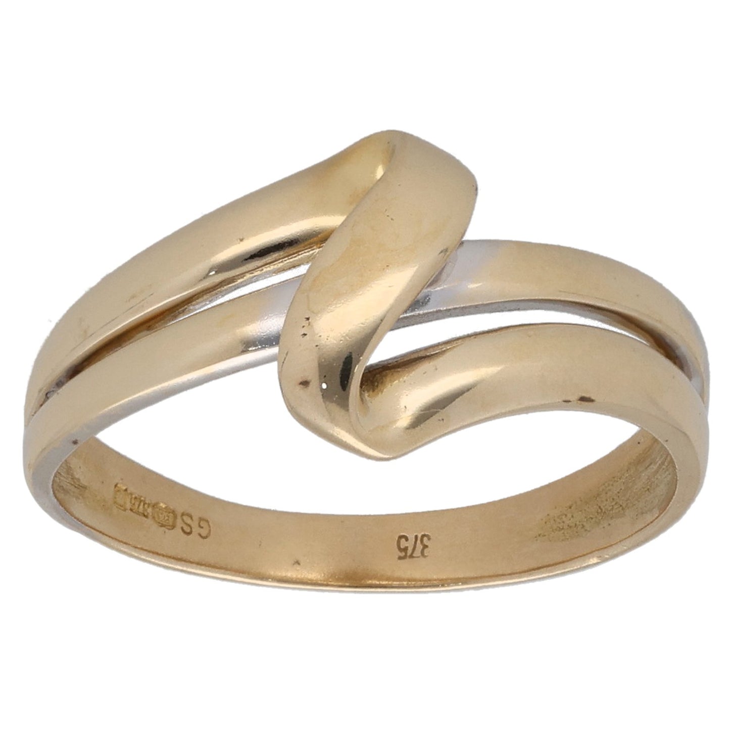 9ct Gold Alternative Ring Size K