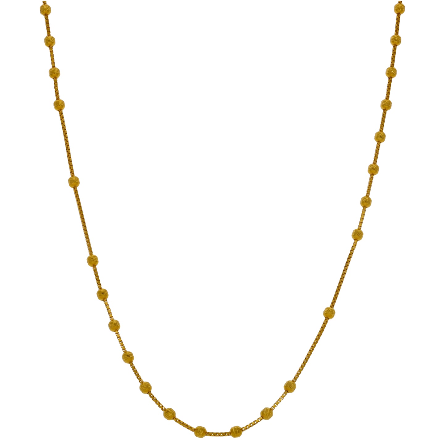22ct Gold Fancy Necklace 16"