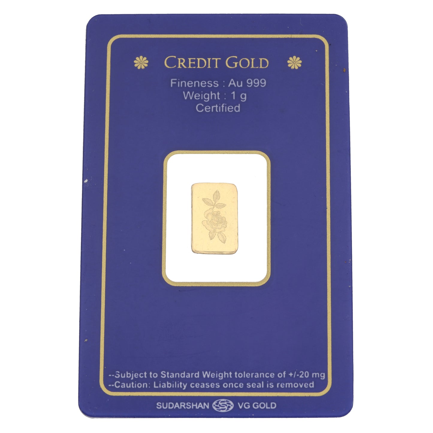 24ct 1g Gold Bar