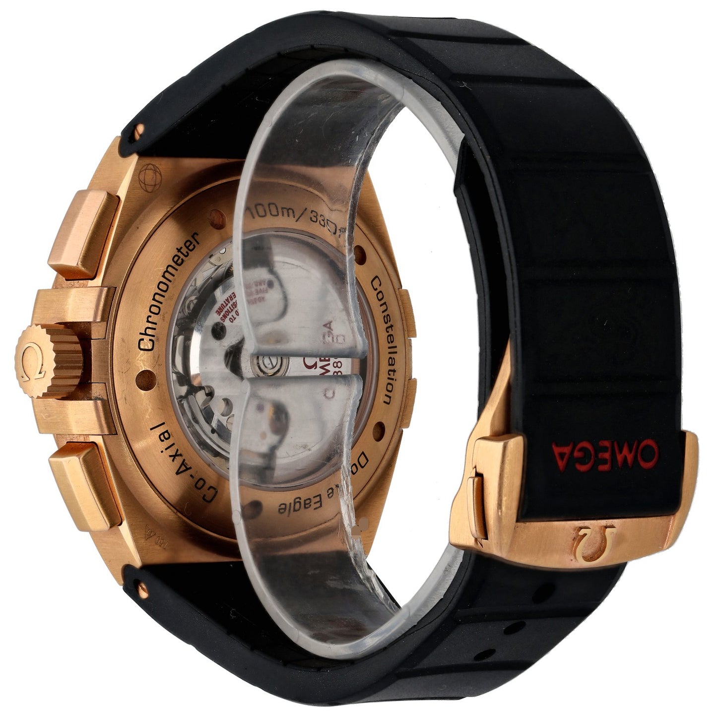 Omega Constellation Double Eagle 121.62.44.52.01.001 44mm Rose Gold Watch