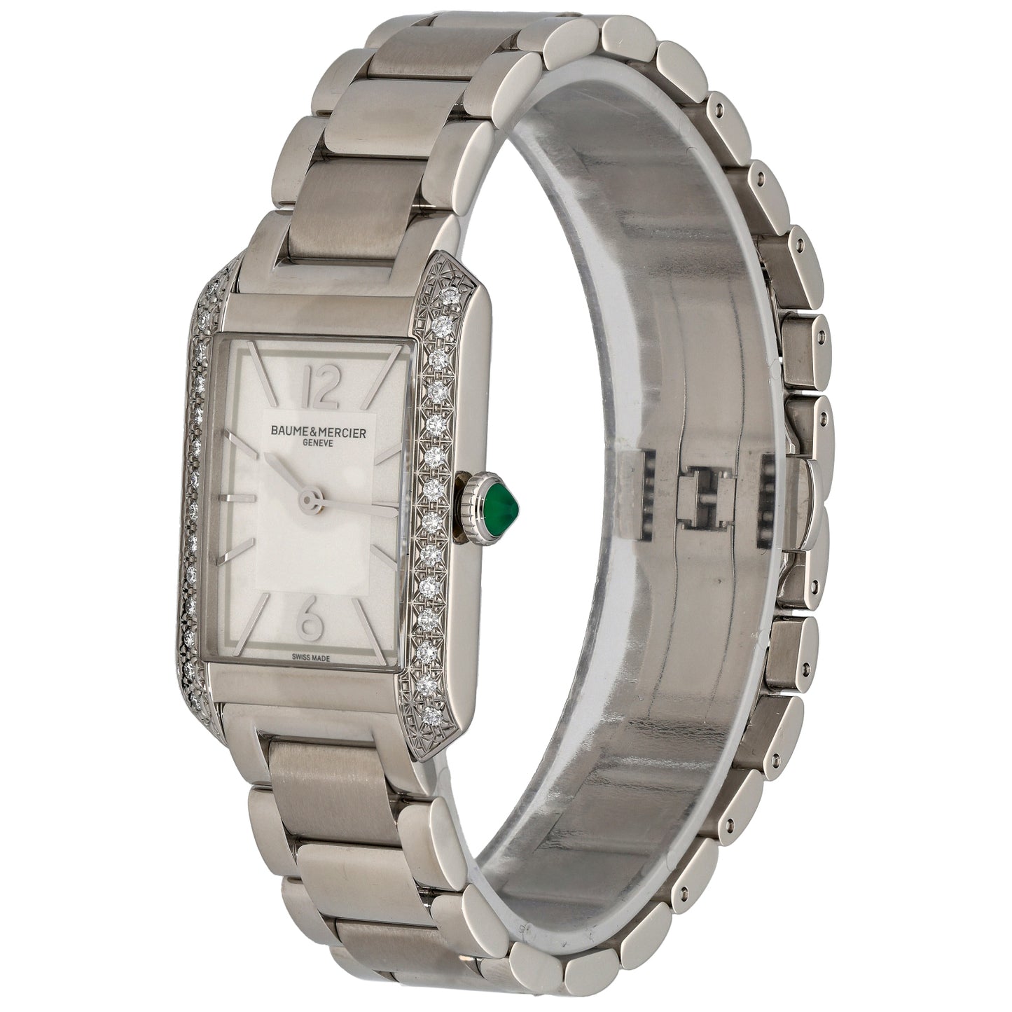 Baume Et Mercier Hampton 65869 22mm Stainless Steel Watch