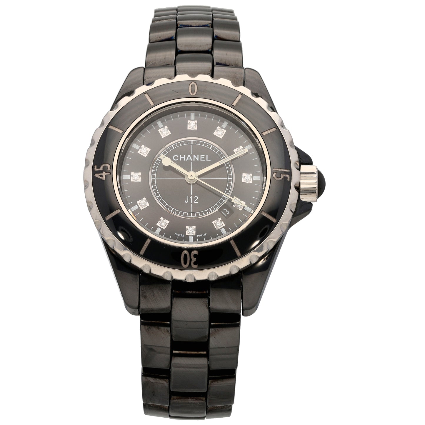Chanel J12 H1625 33mm Ceramic Watch