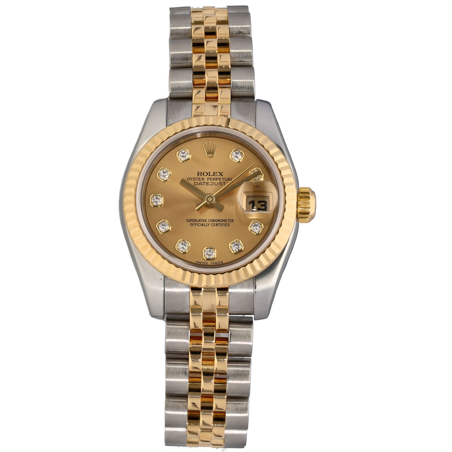 Rolex Lady Datejust 179173 26mm Bi-Colour Watch
