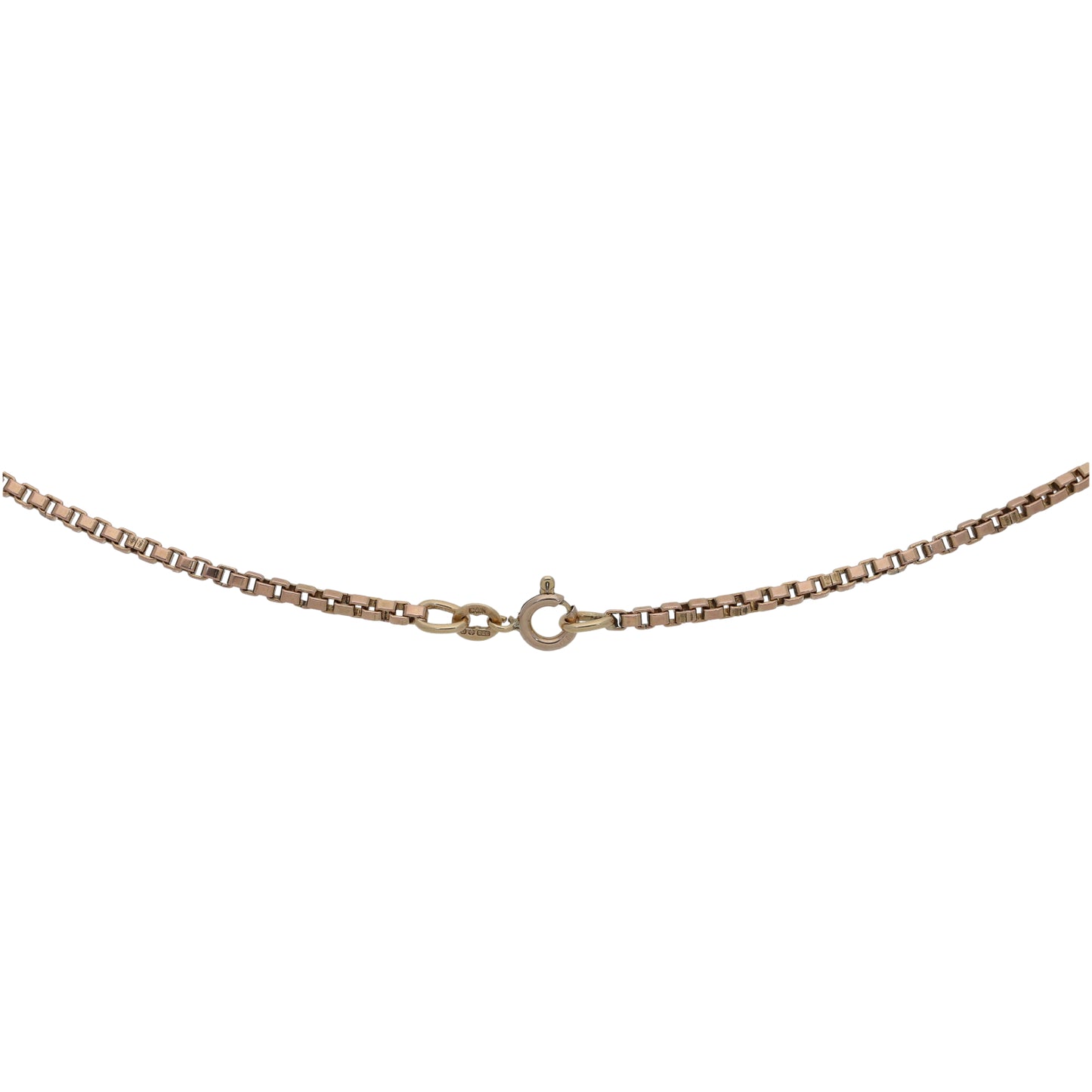 9ct Gold Box Chain 18"