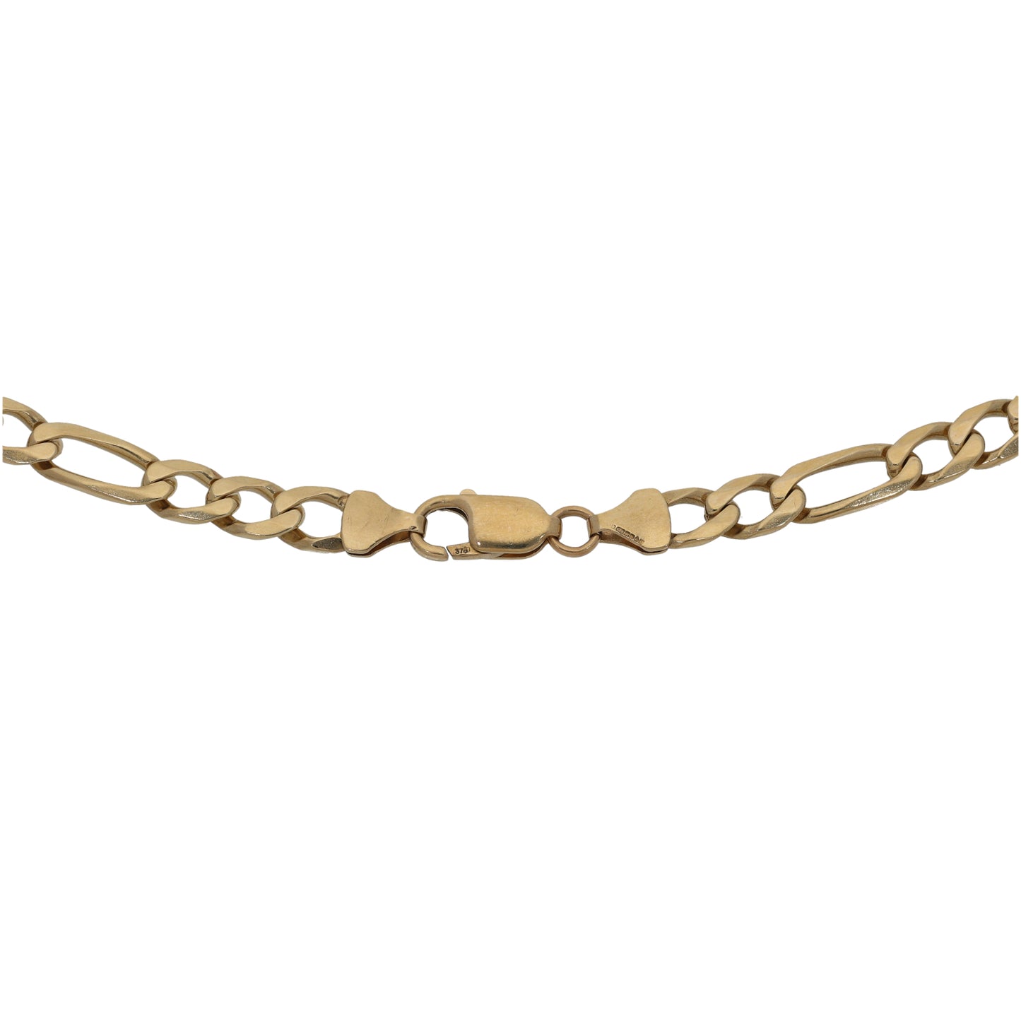 9ct Gold Figaro Chain 24"