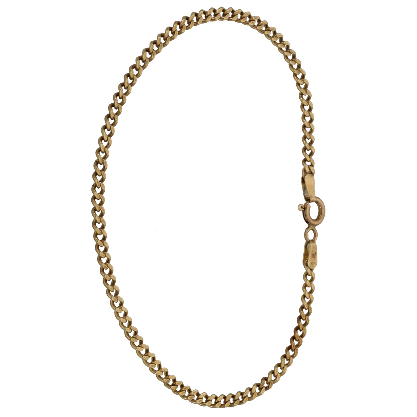 9ct Gold Curb Bracelet