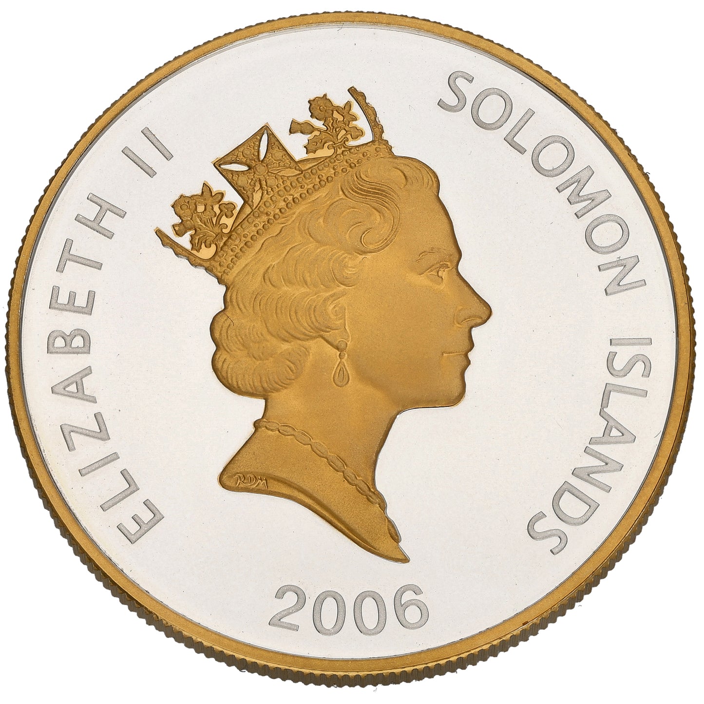 Sterling Silver Queen Elizabeth II 80th Birthday Twenty Five Dollars Coin 2006