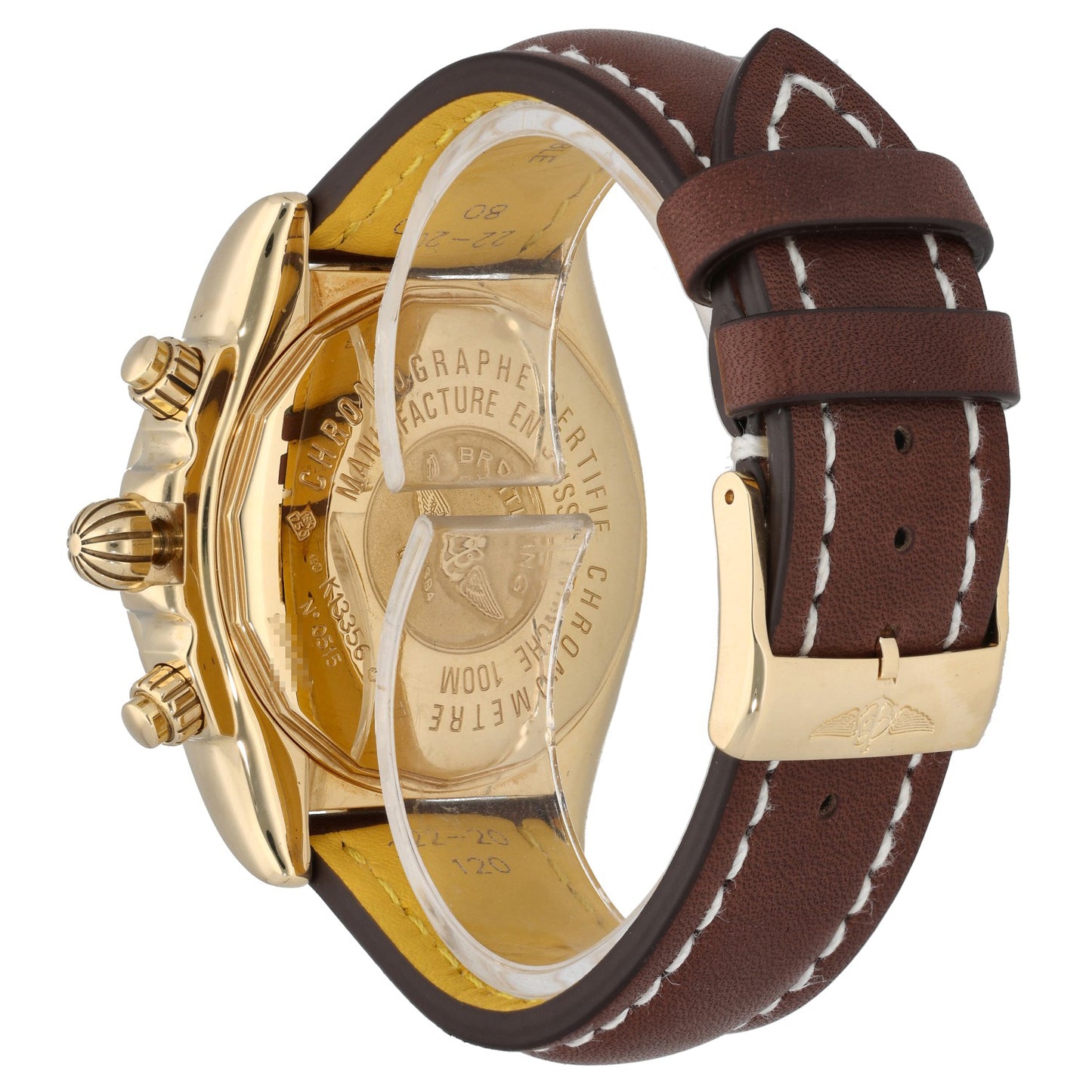 Breitling Chronomat K13356 44mm Gold Watch