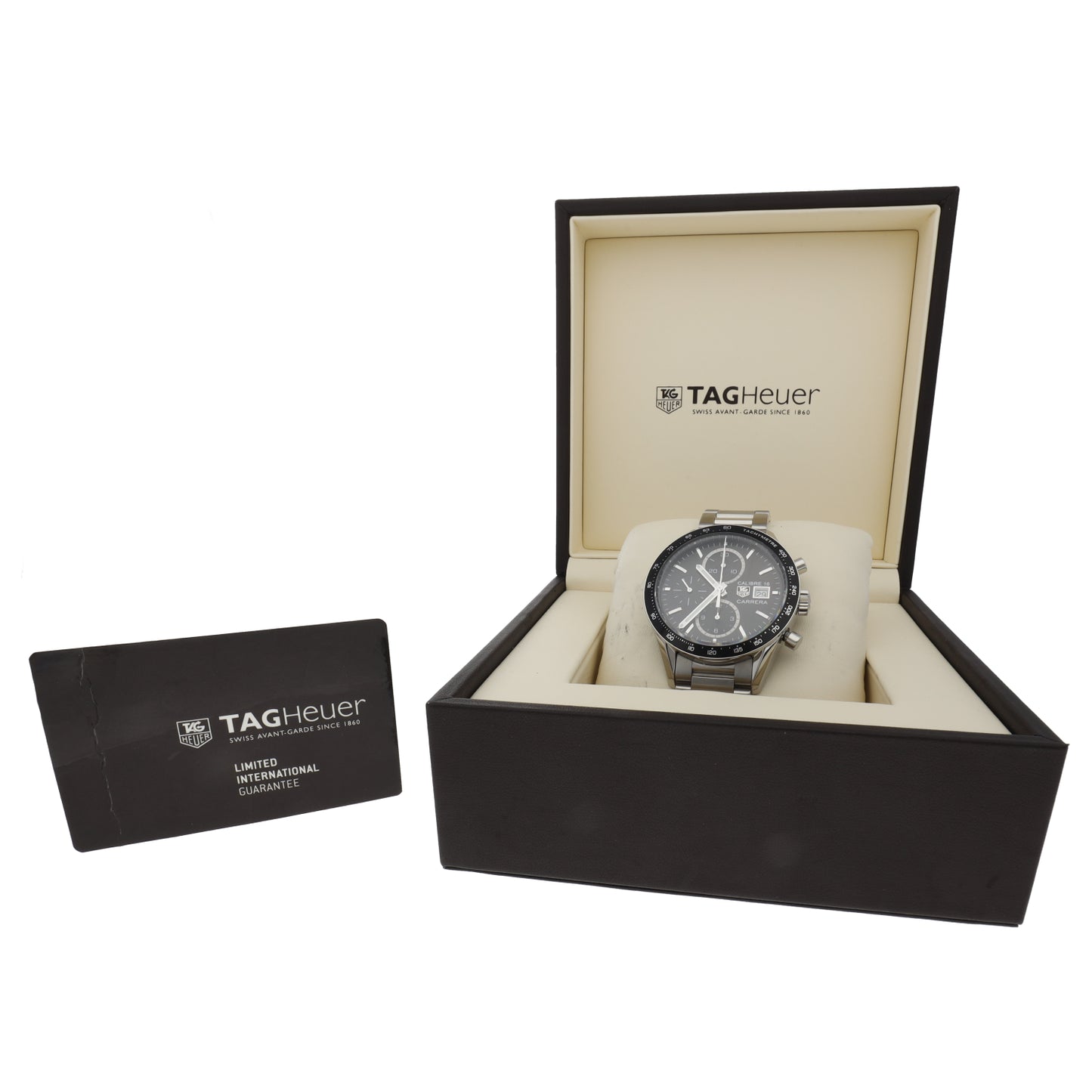 Tag Heuer Carrera CV201AJ 41mm Stainless Steel Watch