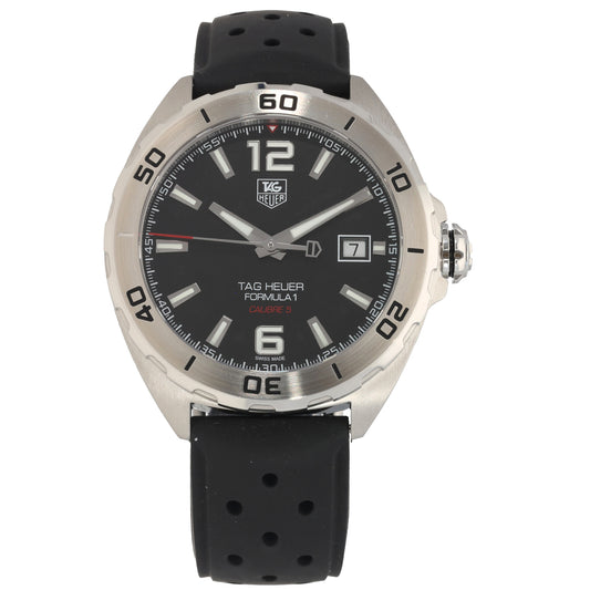 Tag Heuer Formula 1 WAZ2113 41mm Stainless Steel Watch