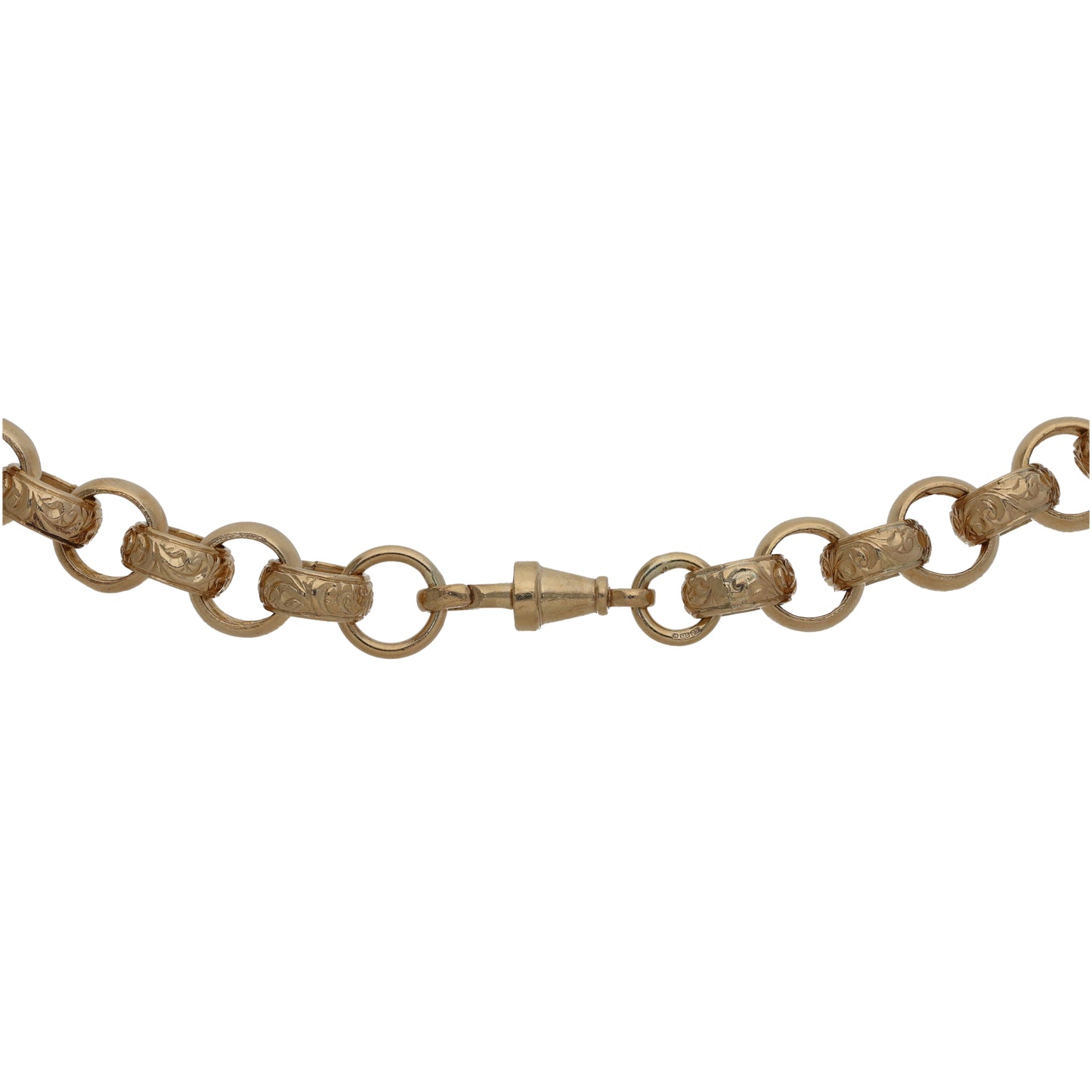 9ct Gold Belcher Chain 28"
