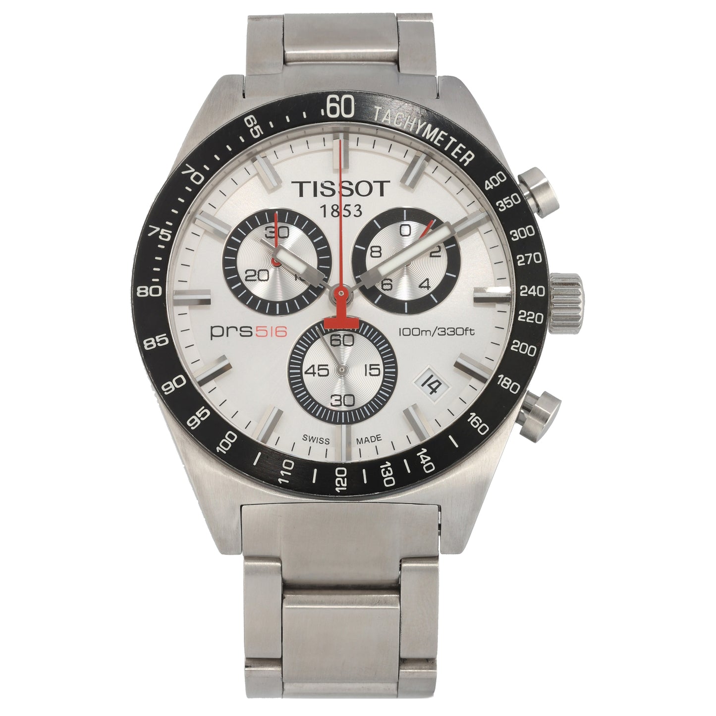 Tissot PRS 516 T044417 A 42mm Stainless Steel Watch